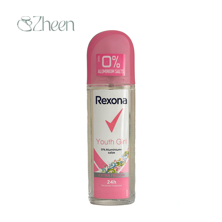 اسپری ضد تعریق زنانه رکسونا مدل Youth Girl ظرفیت 75 میلی لیتر